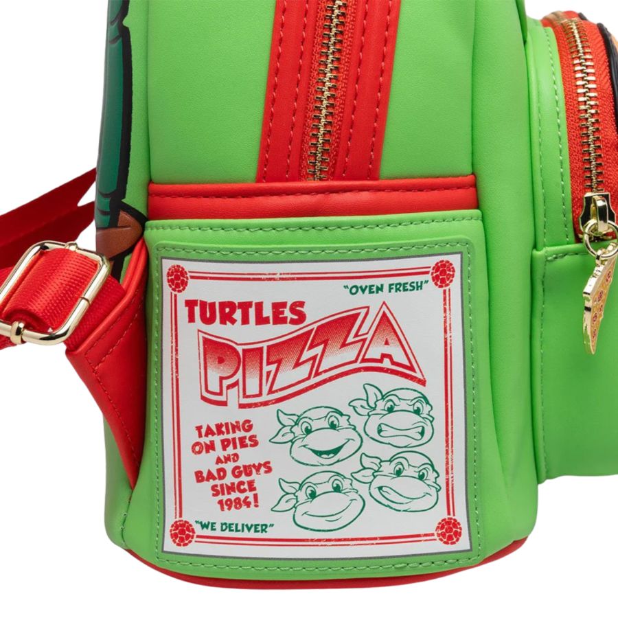 Teenage Muntant Ninja Turtles (TV 1987) - Raphael Cosplay US Exclusive Mini Backpack - Loungefly