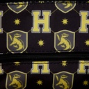 Harry Potter - Hufflepuff Patch Varsity Plaid Crossbody Bag - Loungefly
