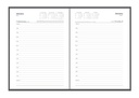 Collins Financial Year Diary 2024-2025 A5 Day to a Page (Black)