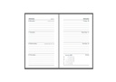 Collins Financial Year Diary 2024-2025 B7R Week to View (Black)
