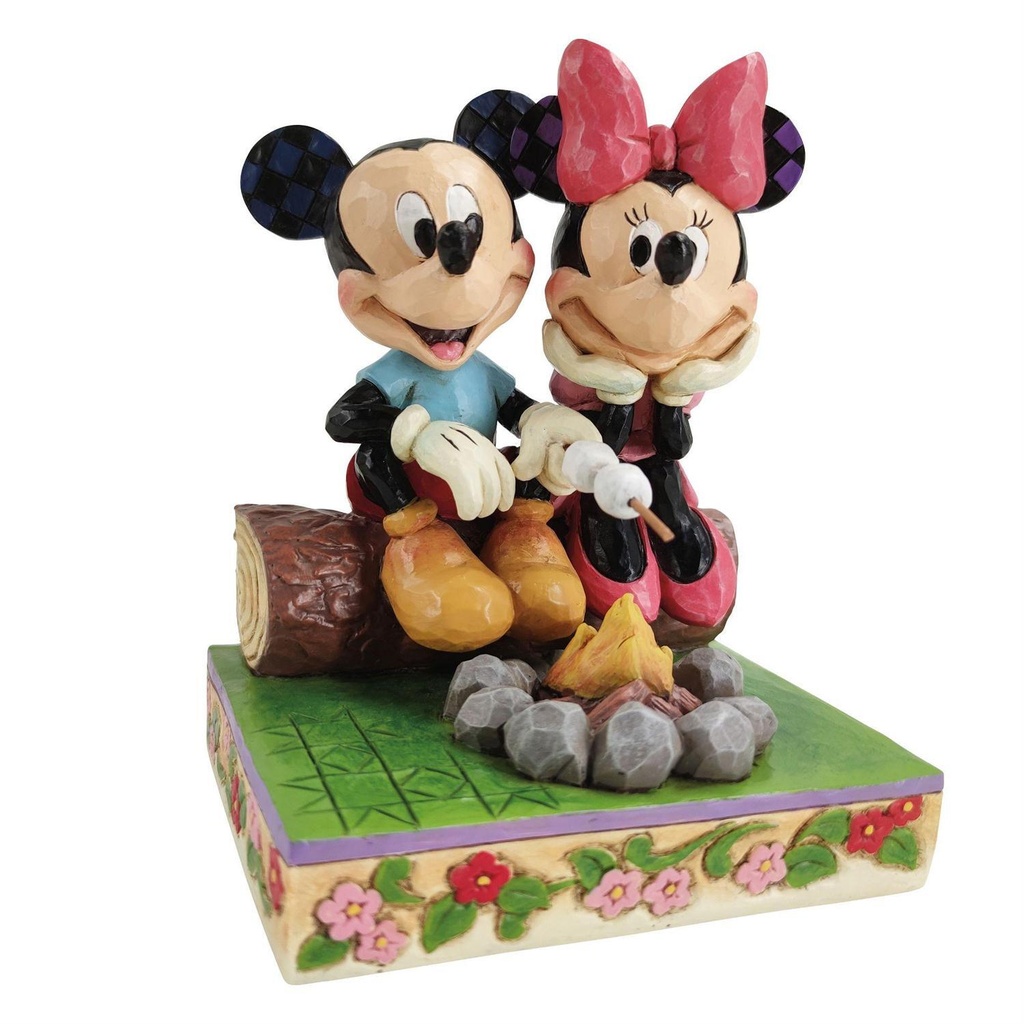 Mickey & Minnie - Love Warms The Heart (Campfire) - Disney Traditions by Jim Shore