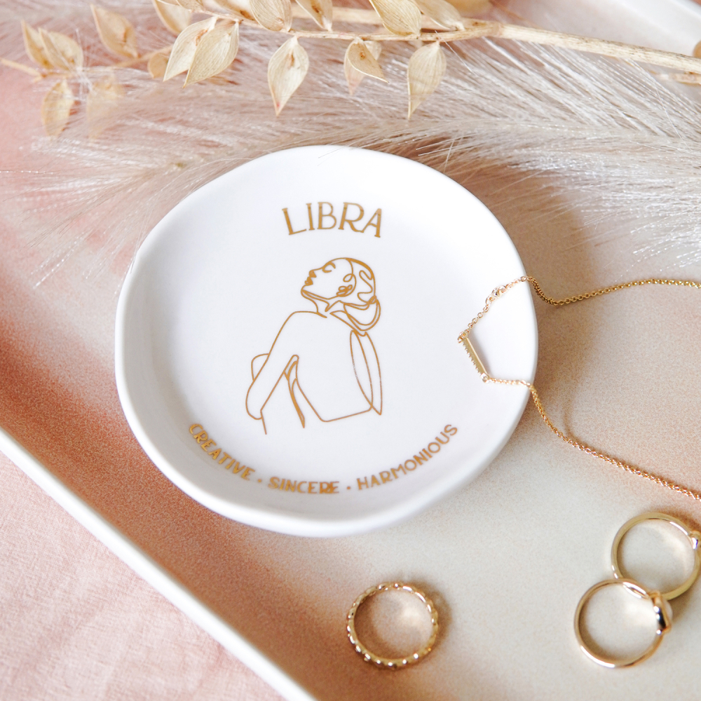 Mystique Trinket Dish Libra