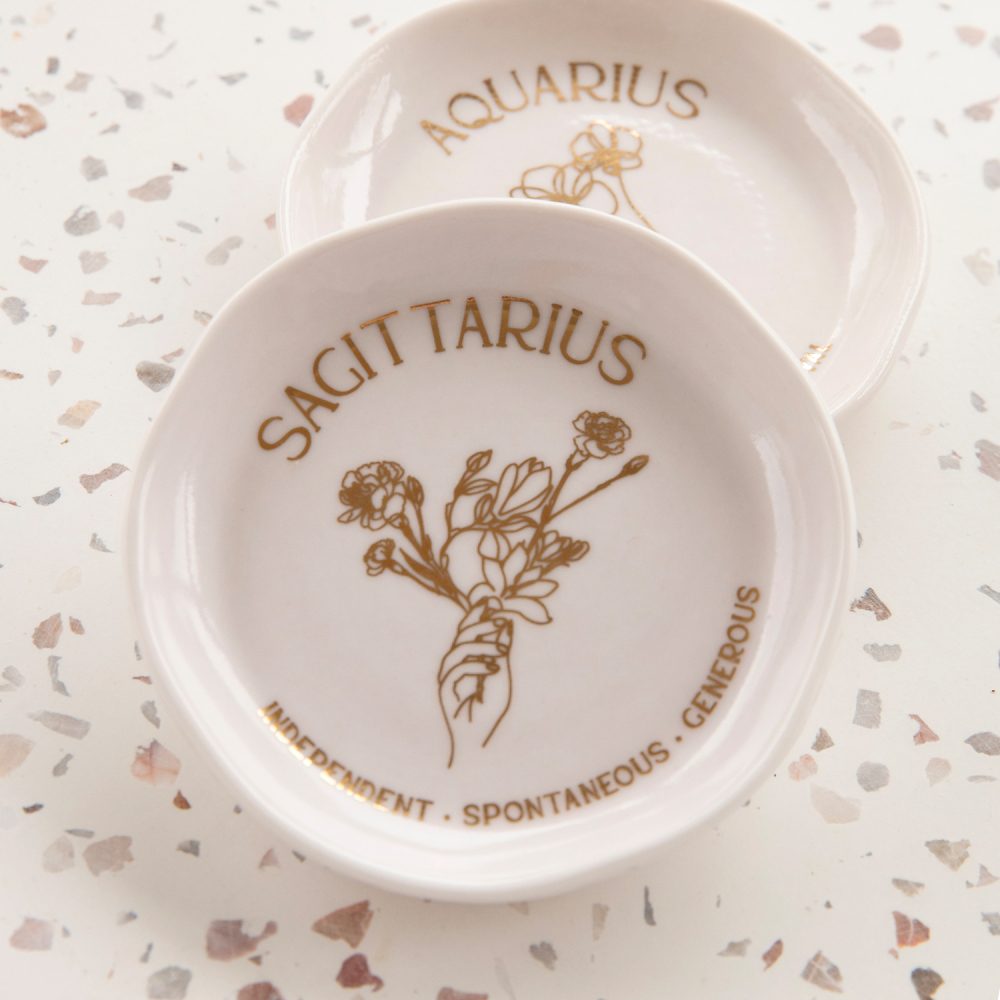 Mystique Trinket Dish Sagittarius