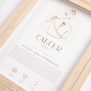 Mystique Framed Print Cancer