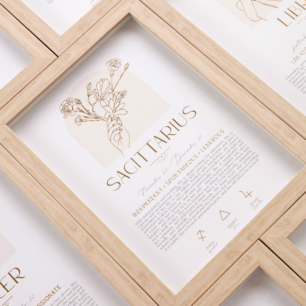 Mystique Framed Print Sagittarius - Splosh