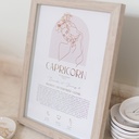 Mystique Framed Print Capricorn