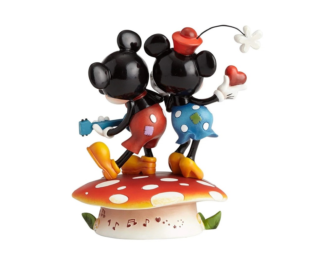 The World of Miss Mindy: Mickey & Minnie Mouse on Mushroom