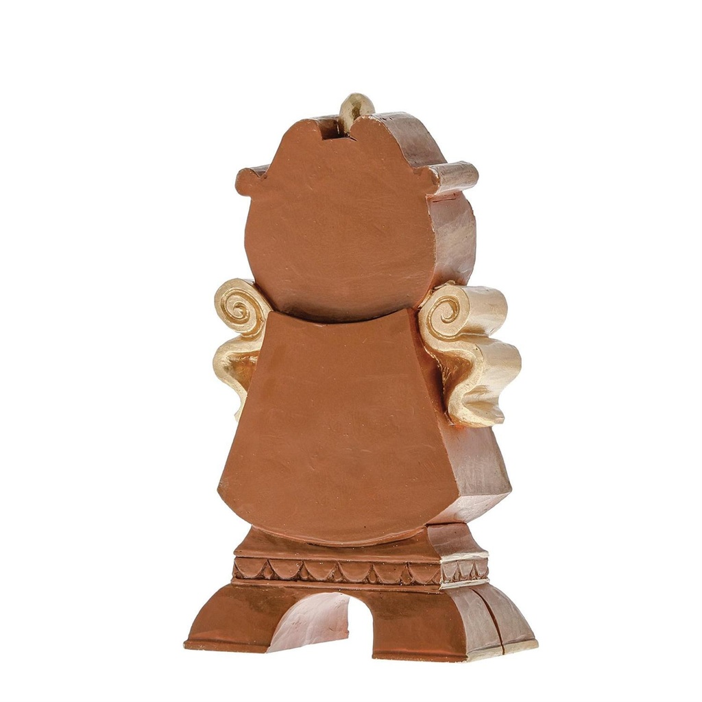 Disney Traditions - Beauty & The Beast Cogsworth (Keeping Watch) Figurine