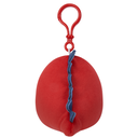 Dolan the Red Dino 3.5" Clip-On Squishmallows Wave 18