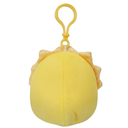 Lancaster the Yellow Triceratops 3.5" Clip-On Squishmallows Wave 18