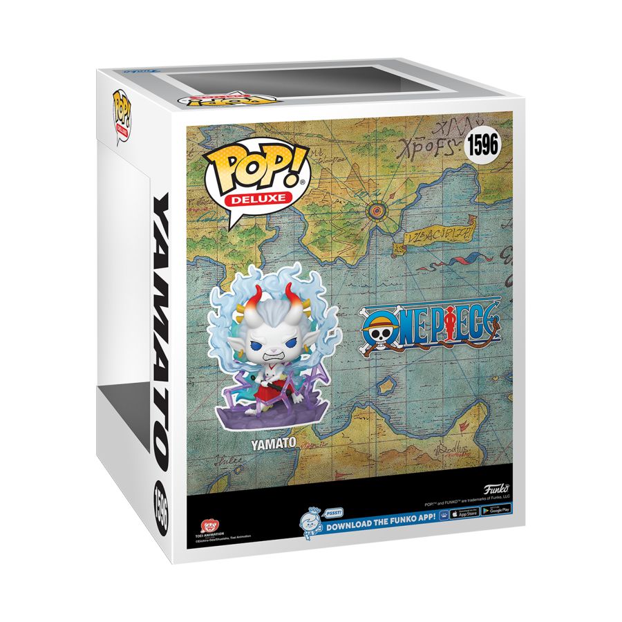 One Piece - Yamato Man-Beast Form US Exclusive Glow Deluxe Funko Pop! Vinyl Figure