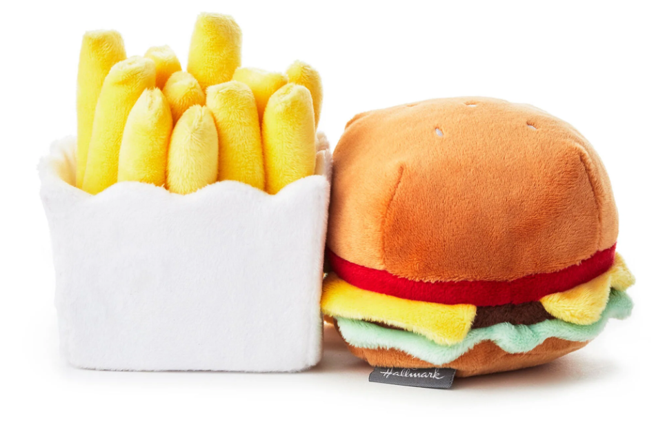 Better Together - Burger and Fries Magnetic Plush