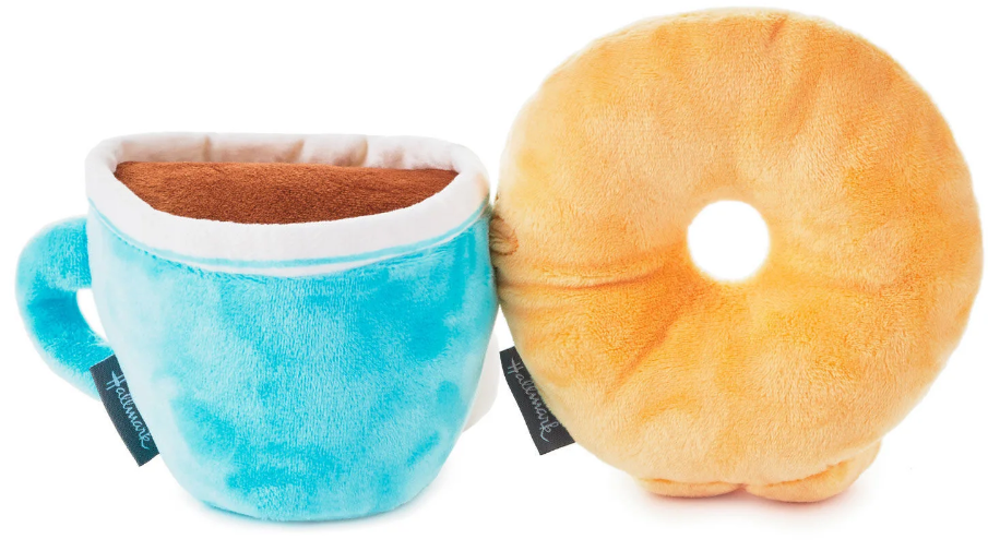 Better Together - Donut and Coffee Magnetic Plush