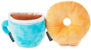 Better Together - Donut and Coffee Magnetic Plush