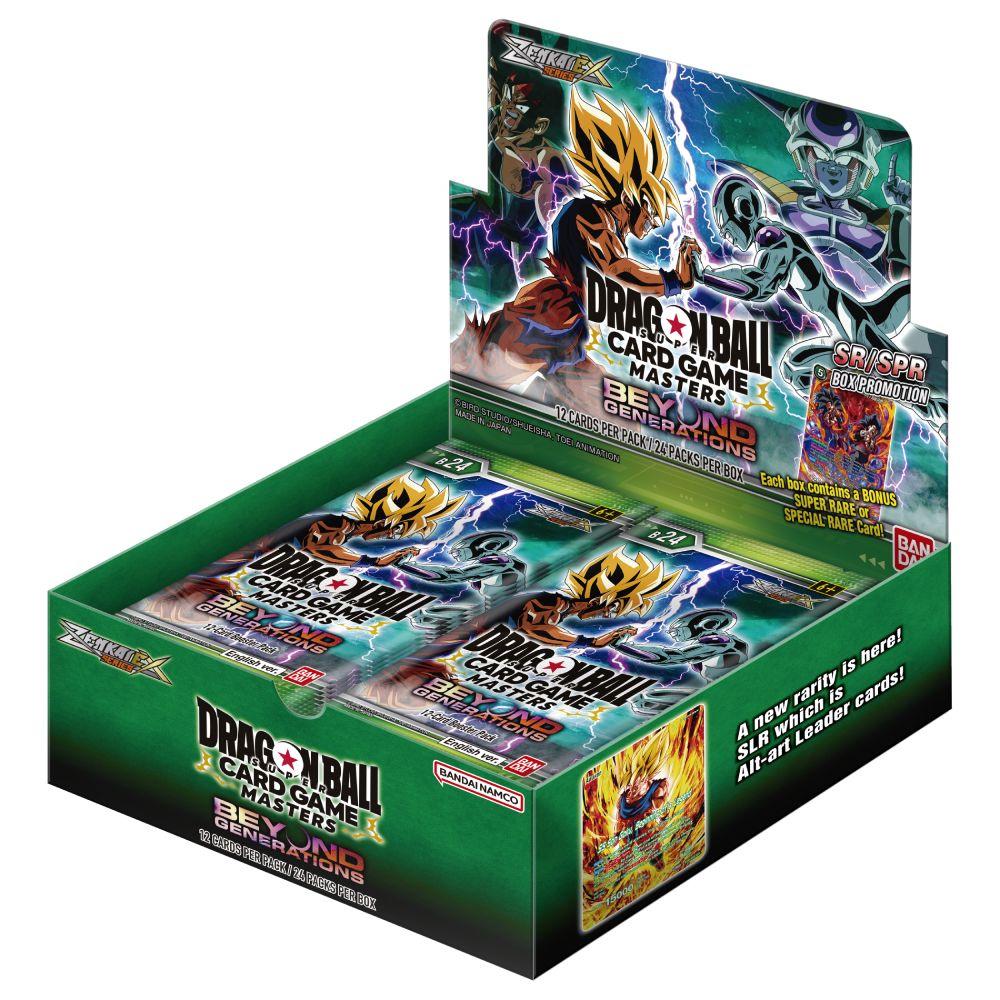 Dragon Ball Super Card Game Masters Zenkai Ex Beyond Generations Booster Box [B24]