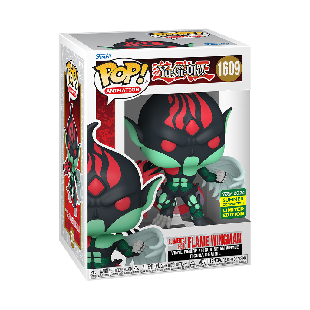Yu-Gi-Oh - Flame Wingman (Elemental Hero) SDCC 2024 Funko Pop! Vinyl Figure