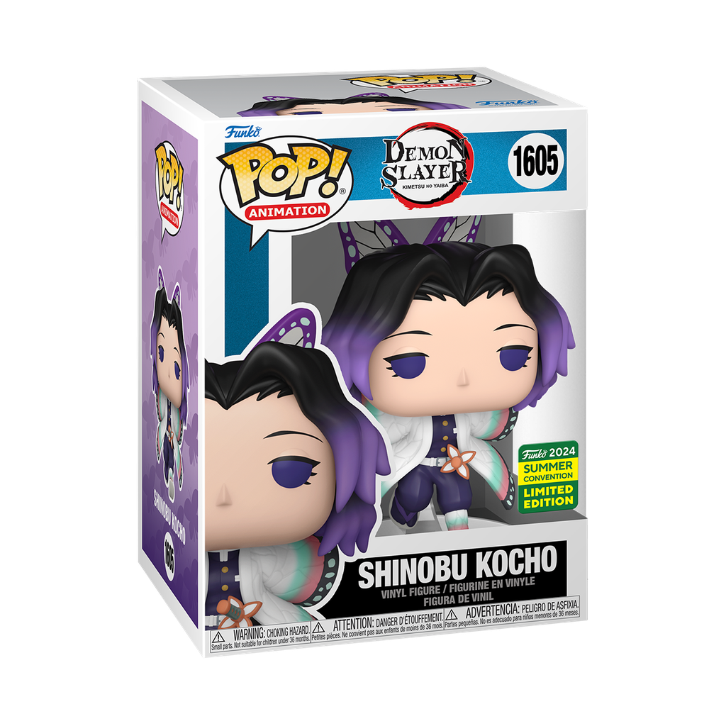 Demon Slayer - Shinobu Kochu SDCC 2024 Funko Pop! Vinyl Figure