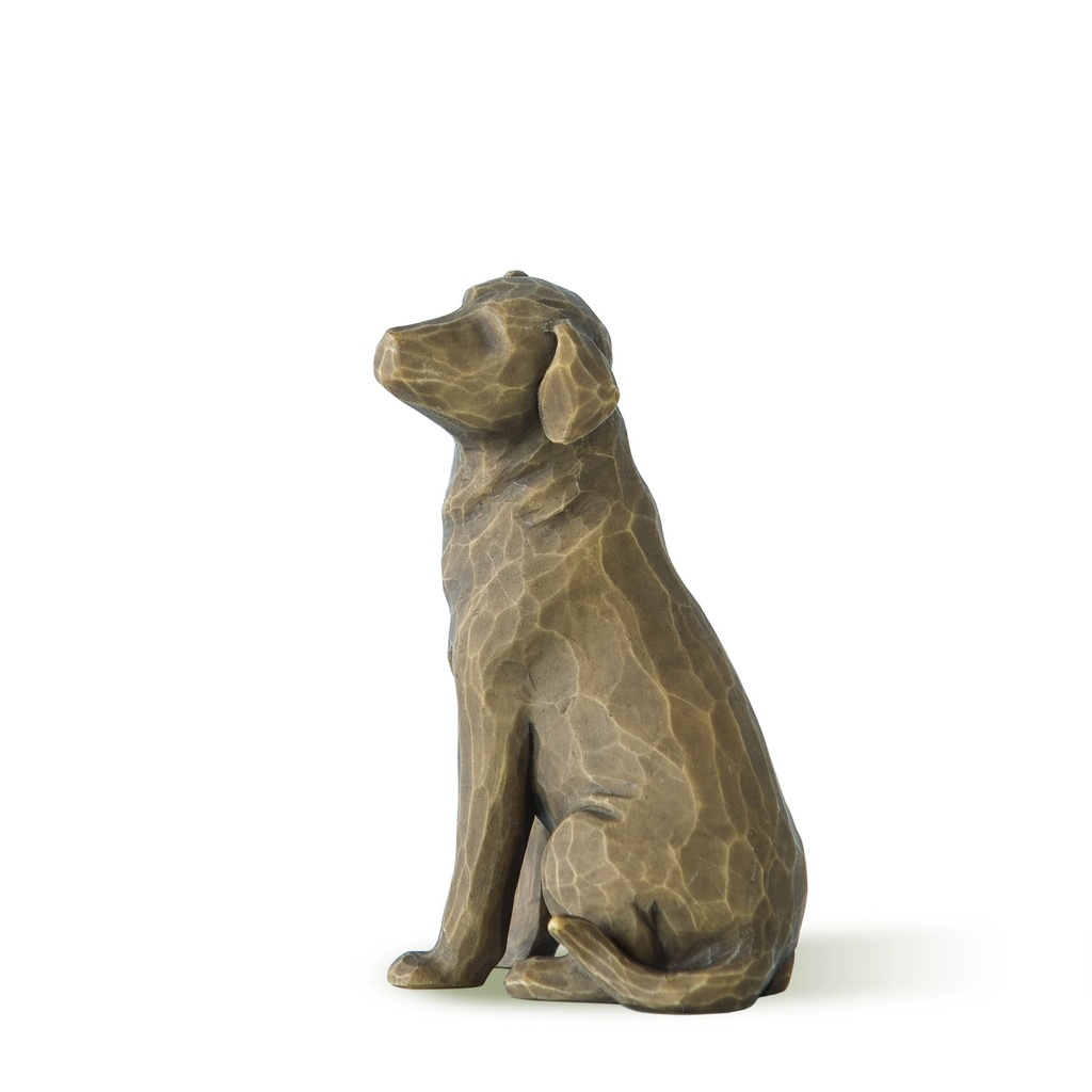 Willow Tree By Susan Lordi - Love my Dog Dark (Always with me, full of personality!)