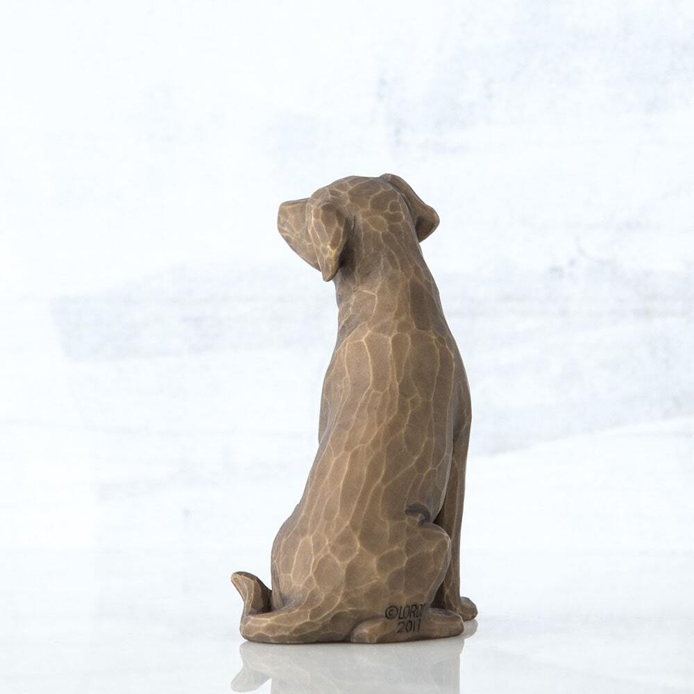 Willow Tree By Susan Lordi - Love my Dog Dark (Always with me, full of personality!)