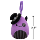 Earworm the Monster 3.5 inch Squishmallows Halloween 2024 Clip on