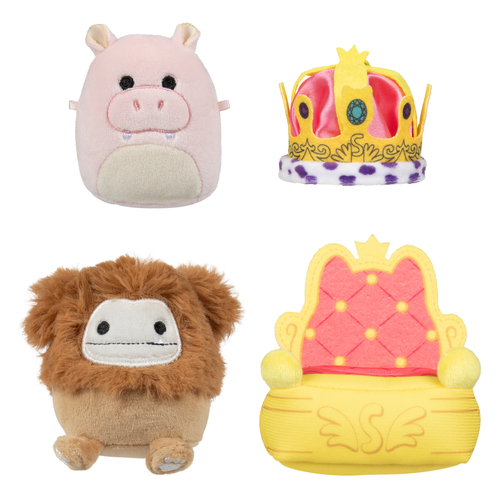 Squishmallows Micromallows 2.5 inch Parade Float Accessory Set
