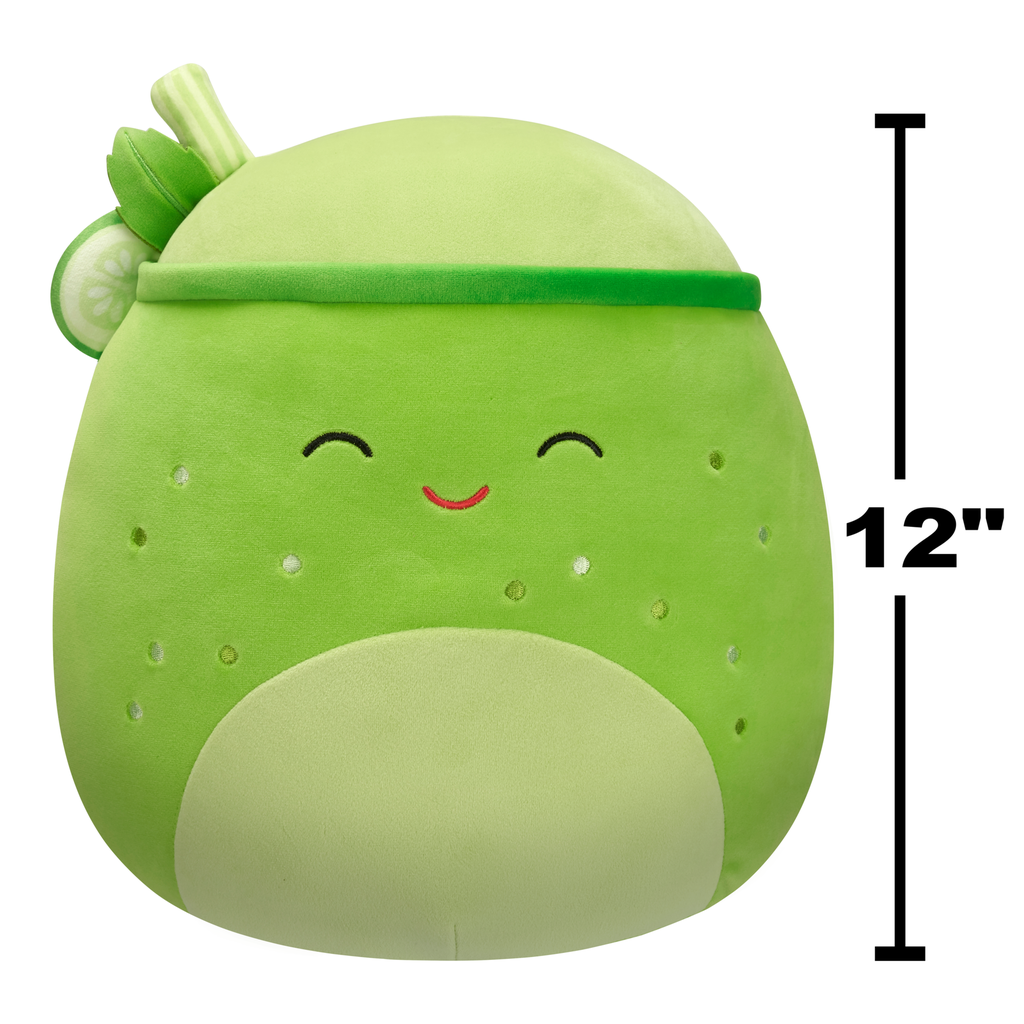Townes the Cucumber Mint Smoothie 12 inch Squishmallows Master Assortment A