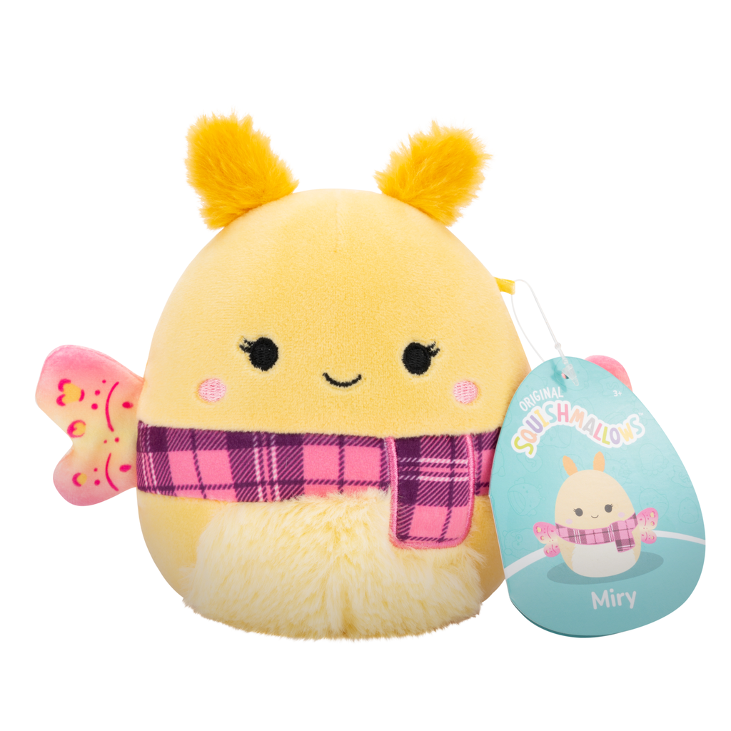 Miry the Yellow Moth 5 Inch Squishmallows Wave 20