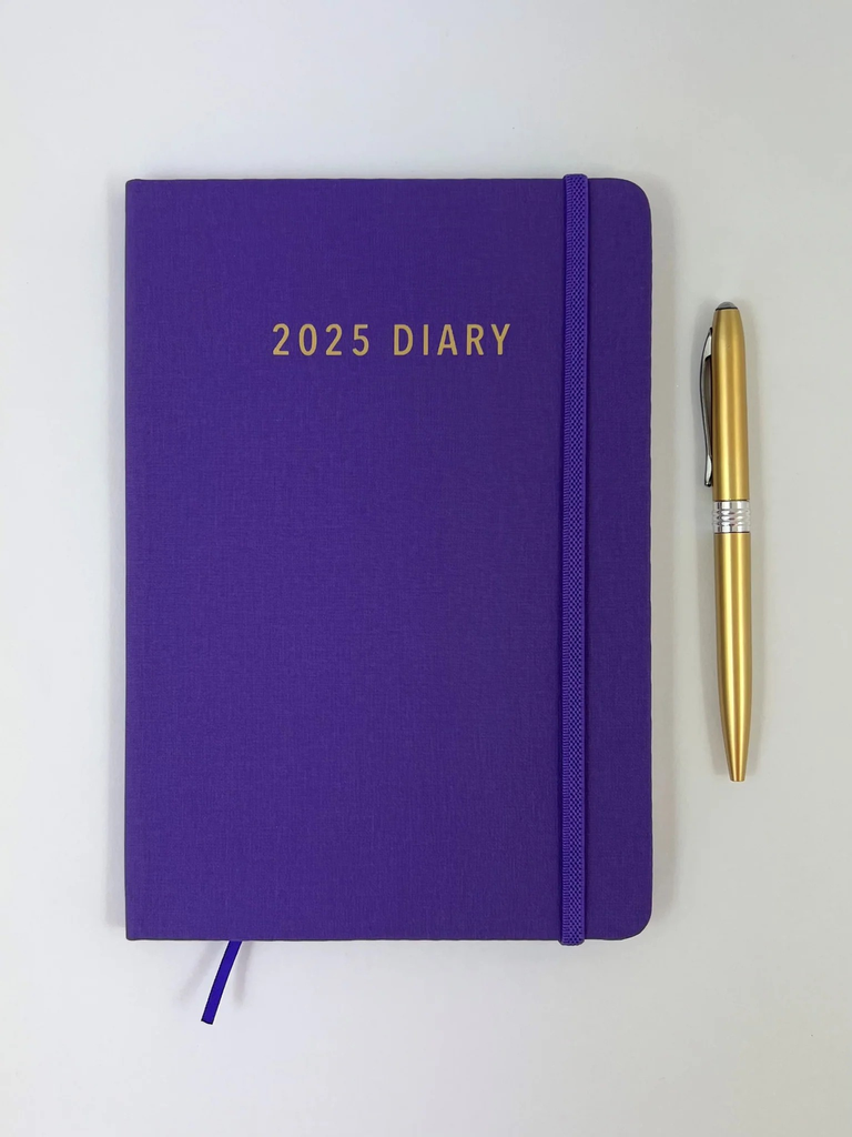 2025 A5 WTV Diary - Violet