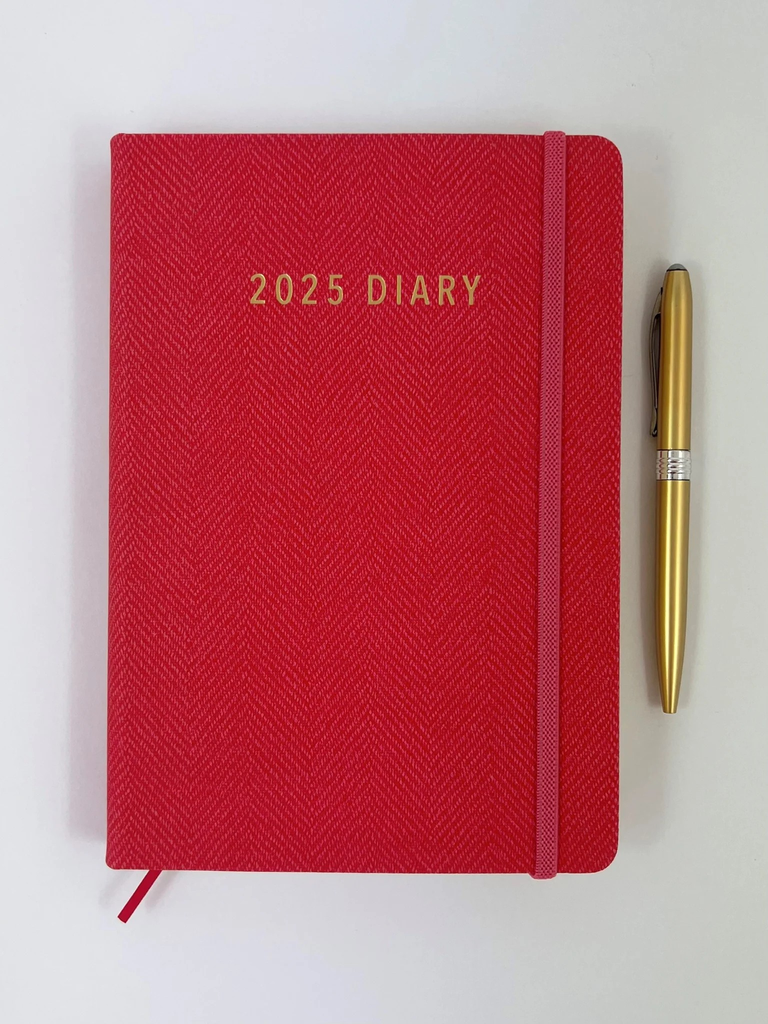 2025 A5 DTP Diary - Coral