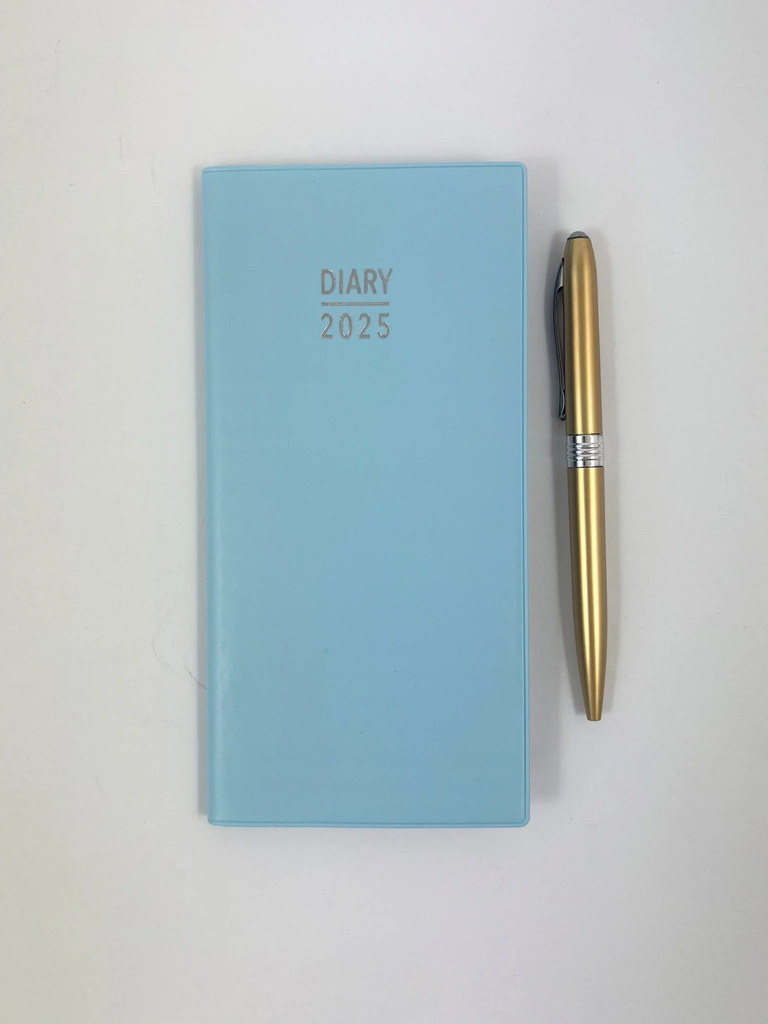 2025 WTV Pocket Diary - Pale Blue