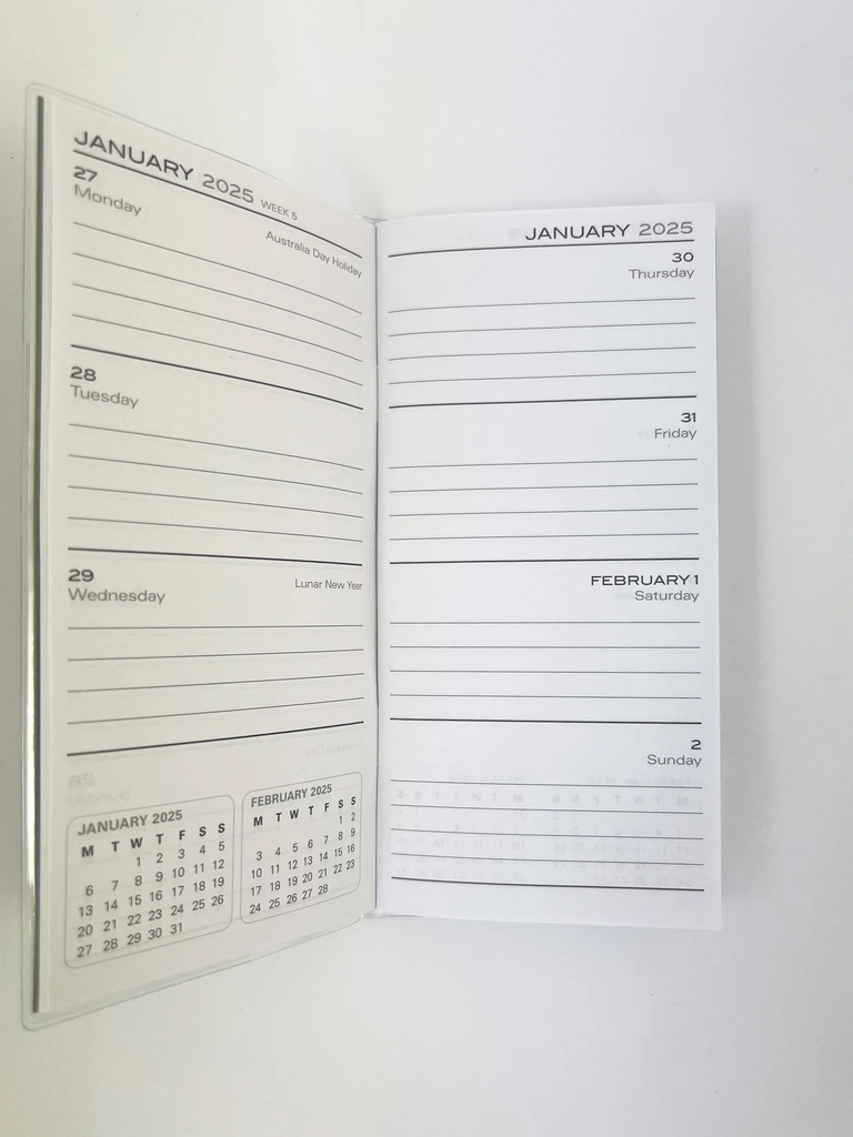 2025 WTV Pocket Diary - Gumleaf Pearl