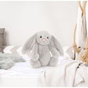 Bashful Silver Bunny Medium - Jellycat