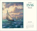 Thomas Kinkade Studios 2025 Boxed Calendar
