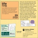 Life Hacks 2025 Day-to-Day Boxed Calendar