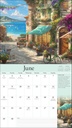 Thomas Kinkade Special Collector's Edition (with Scripture) 2025 Deluxe Calendar