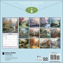 Thomas Kinkade Gardens of Grace (with Scripture) 2025 Square Calendar