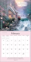 Thomas Kinkade Gardens of Grace (with Scripture) 2025 Square Calendar