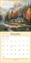 Thomas Kinkade Gardens of Grace (with Scripture) 2025 Square Calendar