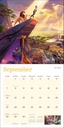 Disney Dreams Collection by Thomas Kinkade Studios 2025 Square Calendar