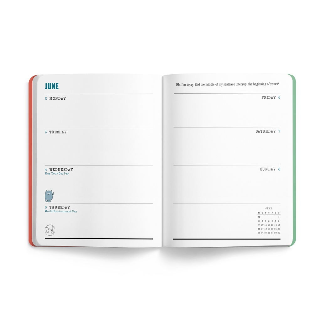 Defamations 2025 Diary
