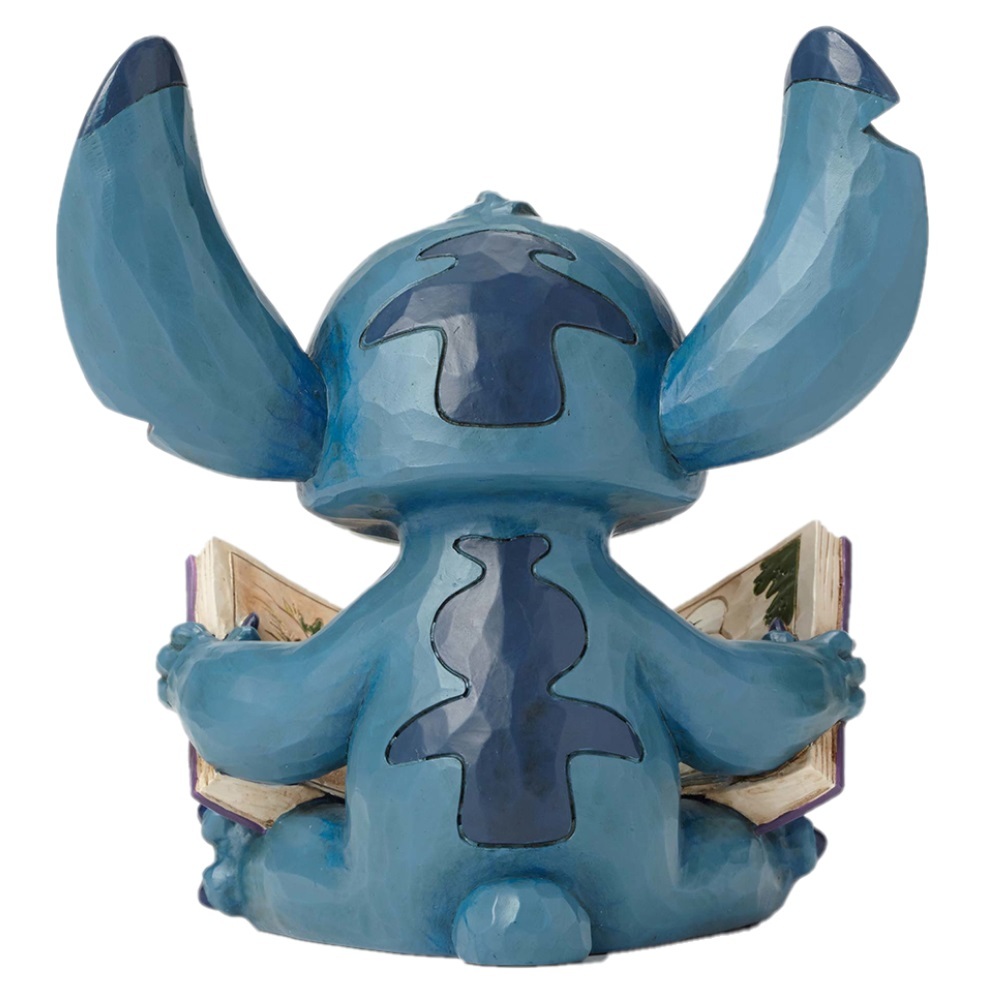 Lilo & Stitch: Stitch Reading 'The Ugly Duckling' Figurine - Disney Traditions by Jim Shore