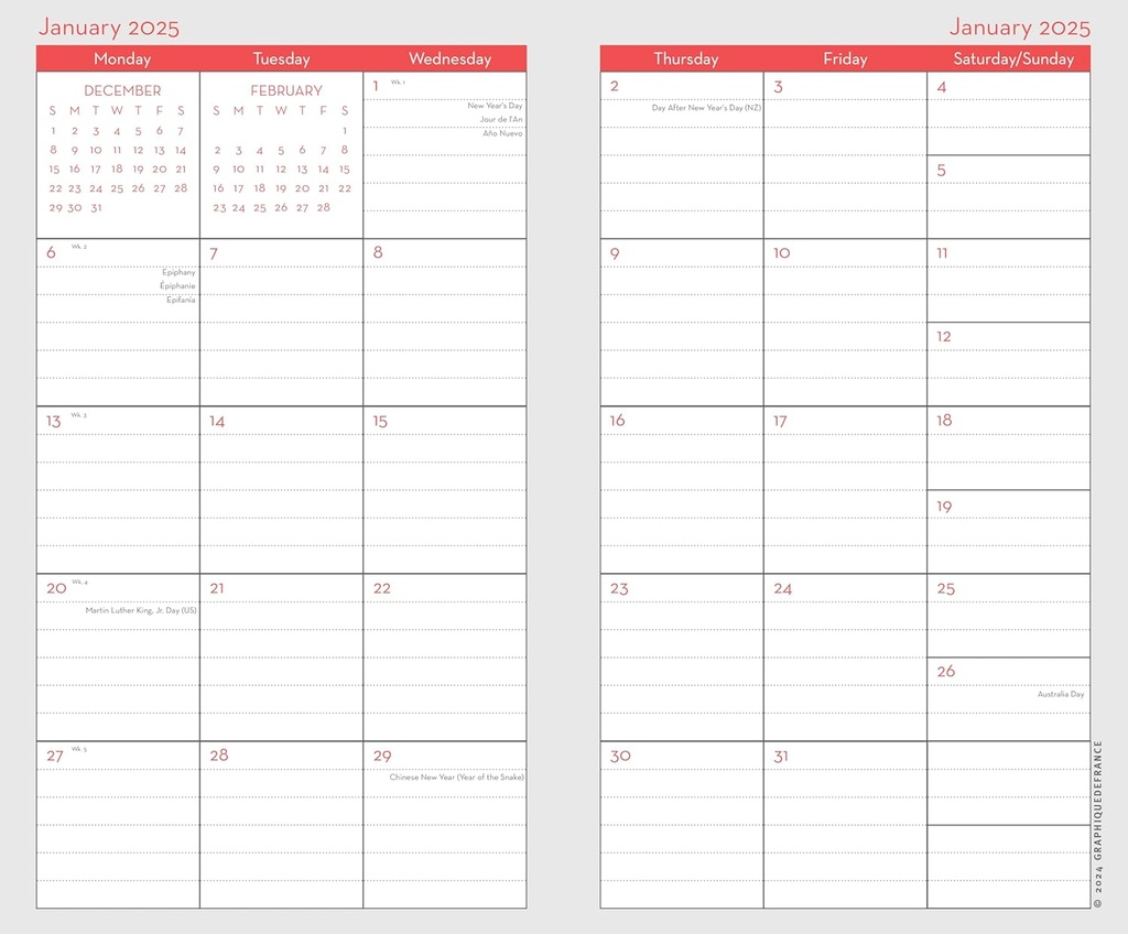 Live, Laugh, Love 2025 Pocket Planner