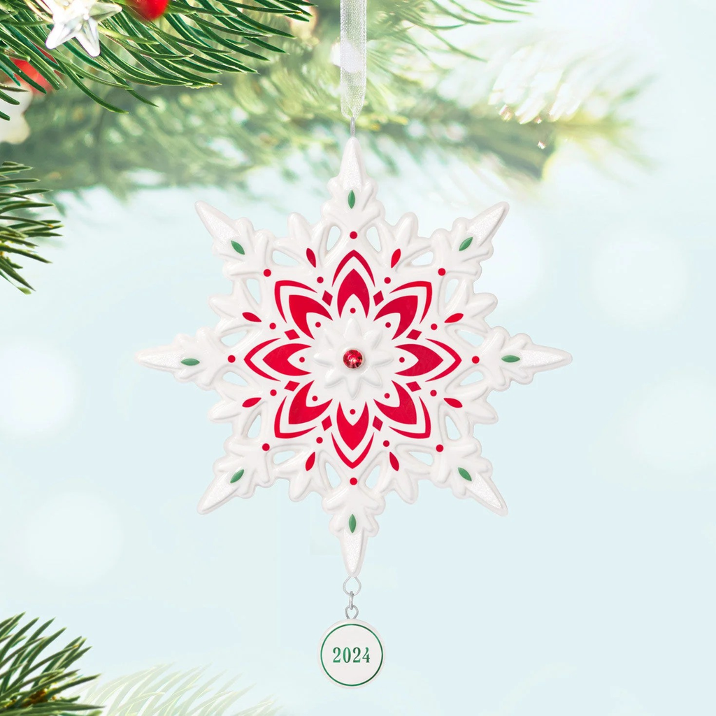 Snowflake 2024 Christmas Keepsake - Hallmark