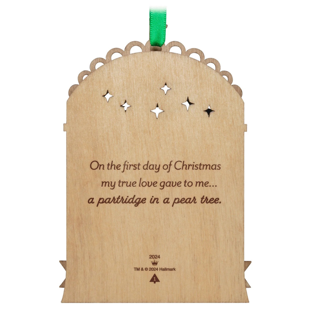 Twelve Days Of Christmas Partridge In A Pear Tree 2024 Christmas Keepsake - Hallmark