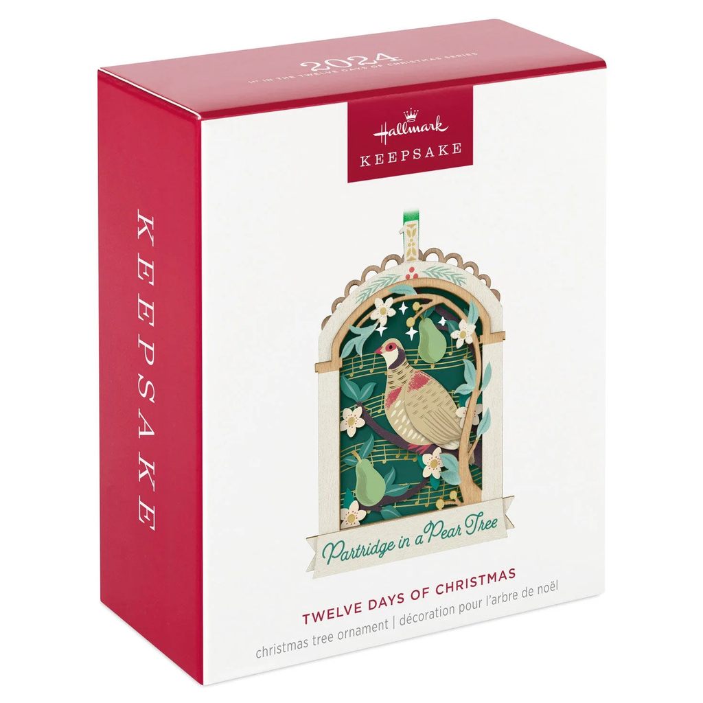 Twelve Days Of Christmas Partridge In A Pear Tree 2024 Christmas Keepsake - Hallmark