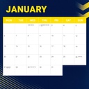 NRL North Queensland Cowboys 2025 Calendar