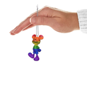 Disney Rainbow Mickey Mouse - 2024 Hallmark Keepsake Christmas Ornament