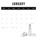 Our Australia - Lighthouses 2025 Calendar