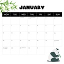 Pandas 2025 Calendar