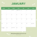 Kittens 2025 Calendar